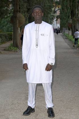 Seydou Sarr bei der 64. Verleihung der Globi d Oro 2024 in der Accademia Tedesca di Roma Villa Massimo. Rom, 03.07.2024
