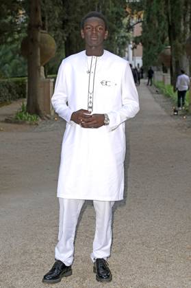 Seydou Sarr bei der 64. Verleihung der Globi d Oro 2024 in der Accademia Tedesca di Roma Villa Massimo. Rom, 03.07.2024