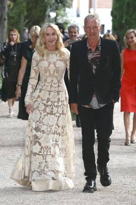 Trudie Styler mit Ehemann Sting bei der 64. Verleihung der Globi d Oro 2024 in der Accademia Tedesca di Roma Villa Massimo. Rom, 03.07.2024