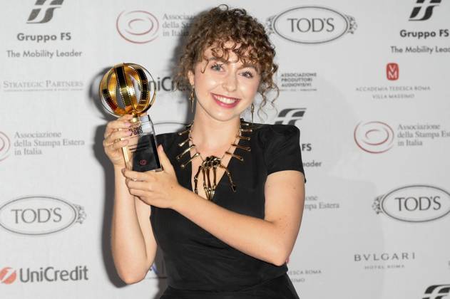Rebecca Antonaci bei der 64. Verleihung der Globi d Oro 2024 in der Accademia Tedesca di Roma Villa Massimo. Rom, 03.07.2024