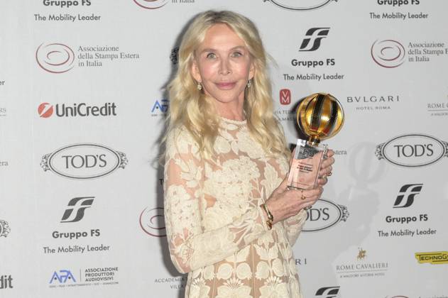 Trudie Styler bei der 64. Verleihung der Globi d Oro 2024 in der Accademia Tedesca di Roma Villa Massimo. Rom, 03.07.2024
