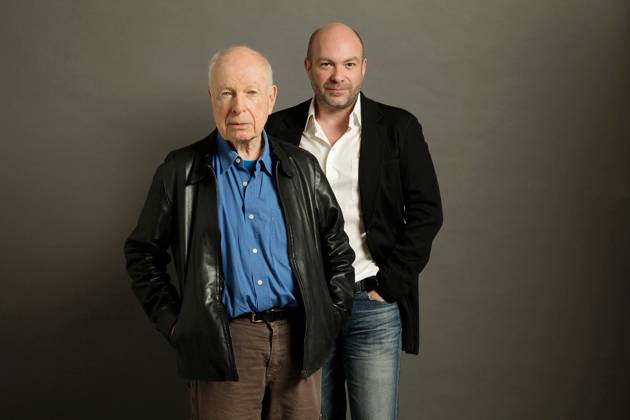 The Tightrope (2012) - filmstill Legendary theare director Peter Brook with his son Simon Brook in The Tightrope (2012) - - - EDITORIAL USE ONLY Copyright: xCAP NFSx