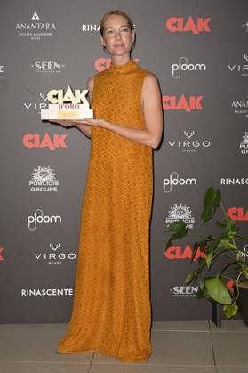 July 9, 2024, Rome, Italy: Cristiana Capotondi attends the Ciak d Oro 2024 tv series at Anantara Palazzo Naiadi Hotel. Rome Italy - ZUMAs197 20240709_aaa_s197_314 Copyright: xMarioxCartellix