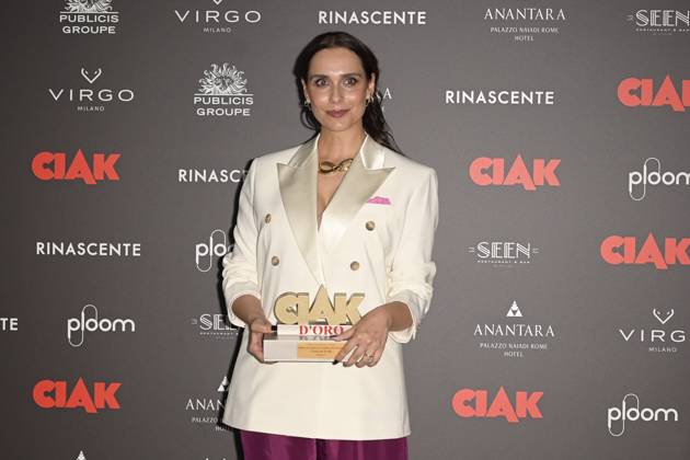 July 9, 2024, Rome, Italy: Lucrezia Guidone attends the Ciak d Oro 2024 tv series at Anantara Palazzo Naiadi Hotel. Rome Italy - ZUMAs197 20240709_aaa_s197_391 Copyright: xMarioxCartellix