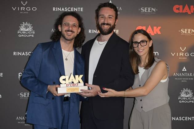 Ciak d Oro 2024 tv series in Rome, Italy - 09 Jul 2024 The Jackal attend the Ciak d Oro 2024 tv series at Anantara Palazzo Naiadi Hotel. Rome Italy Copyright: xMarioxCartellix xSOPAxImagesx The Jackal (2)
