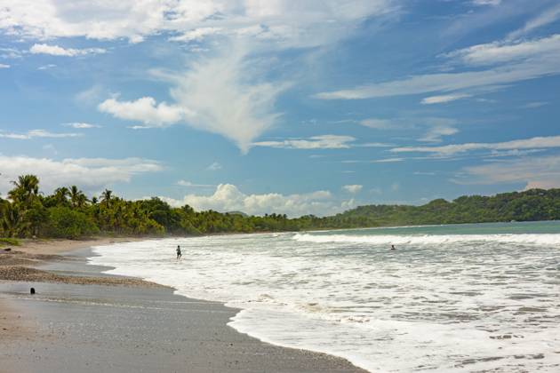 schöner Sandstrand am Pazifik in Samara in Costa Rica schöner Sandstrand am Pazifik in Samara in Costa Rica Copyright: xZoonar.com AlexanderxLiessx 21823123