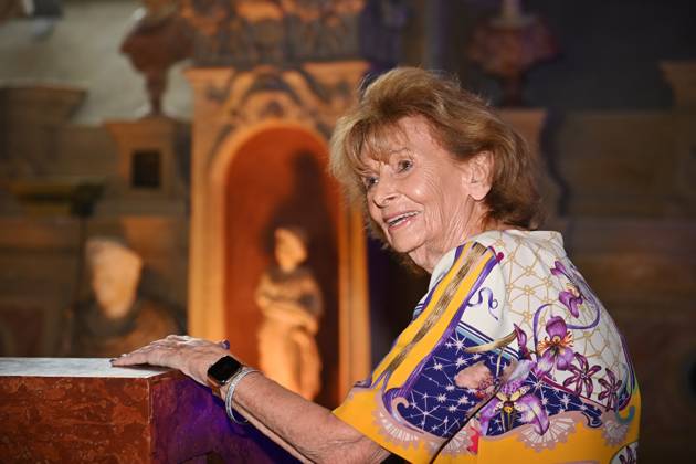 Charlotte KNOBLOCH, Einzelbild,angeschnittenes Einzelmotiv,Portraet,Portrait,Porträt. Verleihung Bayerischer Verdienstorden im Antiquariat der Residenz in Muenchen am 10.07.2024