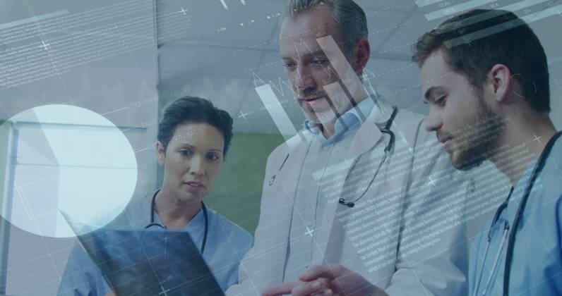 Image of infographic interface over diverse doctors discussing patient x-ray in hospital. Digital composite, multiple exposure, report, business, global, teamwork, healthcare, technology. , 16.07.2024, 5168575.jpg , people,infographic interface,diverse doctors,patient x-ray,hospital,digital composite,multiple exposure,report,business,global,teamwork,healthcare,technology,medical team,diagnostic imaging,professional discussion,patient care,health analysis,medical report,collaborative work,innovative healthcare solutions,medical technology,healthcare industry,cross-functional team,health data analysis,clinical environment,medical consultation,medical professionals,diagnostic tools,patient treatment planning,healthcare communication,medical ex Copyright: xVectorxFusionxArtx