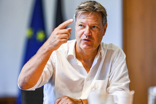 Robert Habeck (Bündnis 90 Die Grünen) Bundesminister für Wirtschaft und Klimaschutz der Bundesrepublik Deutschland ** NUR FÜR REDAKTIONELLE ZWECKE ** EDITORIAL USE ONLY **<p>Robert Habeck (Bündnis 90 Die Grünen) Bundesminister für Wirtschaft und Klimaschutz der Bundesrepublik Deutschland, fotografiert am 20.08.2024 in Berlin. Deutschland Berlin Berlin Copyright: MaurizioxGambarini