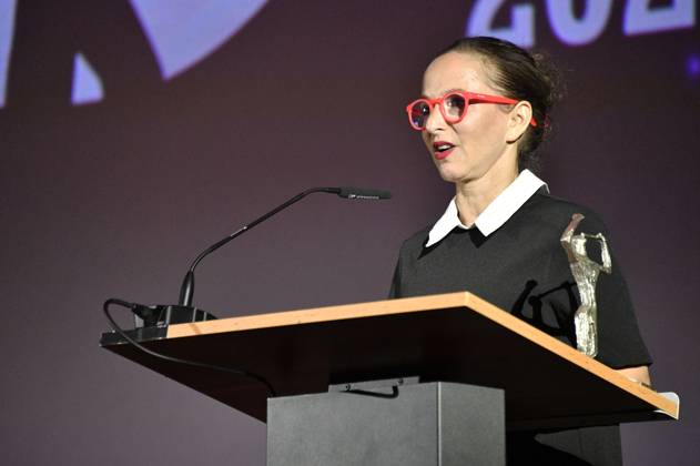 Sharon Brauner bei der 66. Verleihung vom Ernst-Lubitsch-Preis 2024 im Zoo Palast. Berlin, 25.08.2024