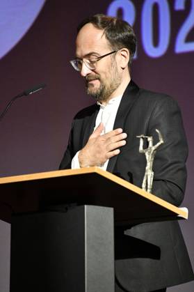 Radek Wegrzyn bei der 66. Verleihung vom Ernst-Lubitsch-Preis 2024 im Zoo Palast. Berlin, 25.08.2024
