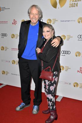 Reiner Schöne und Barbara Schöne bei der 66. Verleihung vom Ernst-Lubitsch-Preis 2024 im Zoo Palast. Berlin, 25.08.2024