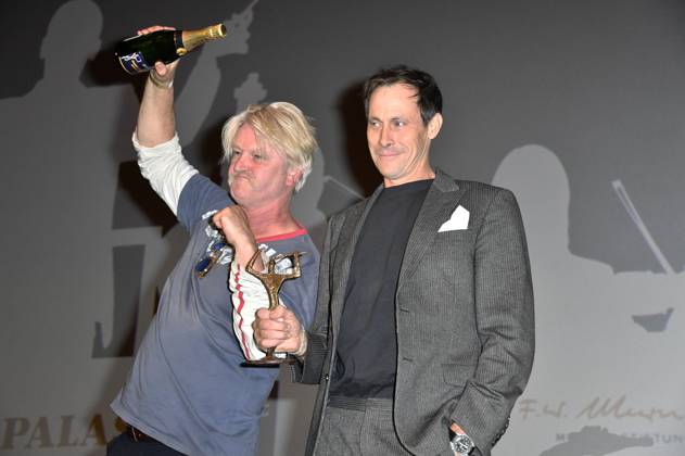 Detlev Buck und Marc Hosemann bei der 66. Verleihung vom Ernst-Lubitsch-Preis 2024 im Zoo Palast. Berlin, 25.08.2024