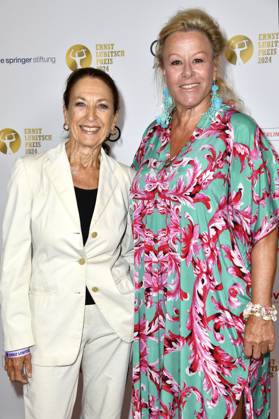 Daniela Ziegler und Iris Werlin bei der 66. Verleihung vom Ernst-Lubitsch-Preis 2024 im Zoo Palast. Berlin, 25.08.2024