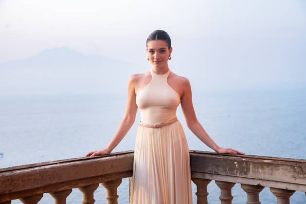 14th Social World Film Festival 2024 in Vico Equense, Italy - 07 Jul 2024 Mariasole Pollio attends the Photocall at the 14th Social World Film Festival 2024 Vico Equense Italy Copyright: xAndreaxGulíx xSOPAxImagesx AGULI_SWFF2024(30)