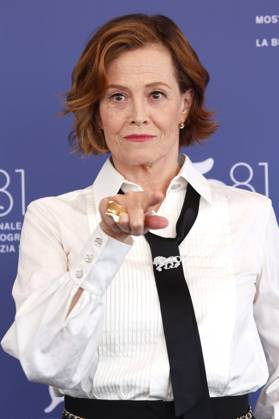 Sigourney Weaver beim Photocall anlässlich der Verleihung des Goldenen Löwen für das Lebenswerk auf der Biennale di Venezia 2024 81. Internationale Filmfestspiele von Venedig im Palazzo del Casino. Venedig, 28.08.2024