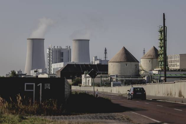 Aussenaufnahme des Chemieparks in Leuna, 28.08.2024. Leuna Deutschland