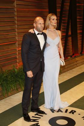 Rosie Huntington-Whiteley and Jason Statham arrive at the Vanity Fair Oscar Party in West Hollywood, Los Angeles, USA, on 02 March 2014. Photo: HB00047 Copyright: xHubertxBoesl FAMOUSx aacfw896