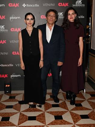 Venice, 81st Venice Film Festival 2024 -. Ciak Award. In the photo Selene Camarazza Director Flavio Natalia, Romana Maggiora Vergano  Copyright: xManuelexMangiarottix xipa-agencyx xPoolxPhotoxEventsx04x IPA_Agency_IPA49387164