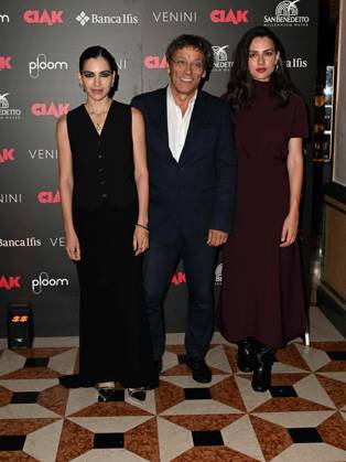 Venice, 81st Venice Film Festival 2024 -. Ciak Award. In the photo Selene Camarazza Director Flavio Natalia, Romana Maggiora Vergano  Copyright: xManuelexMangiarottix xipa-agencyx xPoolxPhotoxEventsx04x IPA_Agency_IPA49387169