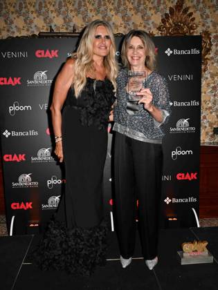 Venice, 81st Venice Film Festival 2024 -. Ciak Award. In the photo: Tiziana Rocca and Margherita Buy  Copyright: xManuelexMangiarottix xipa-agencyx xPoolxPhotoxEventsx04x IPA_Agency_IPA49388176