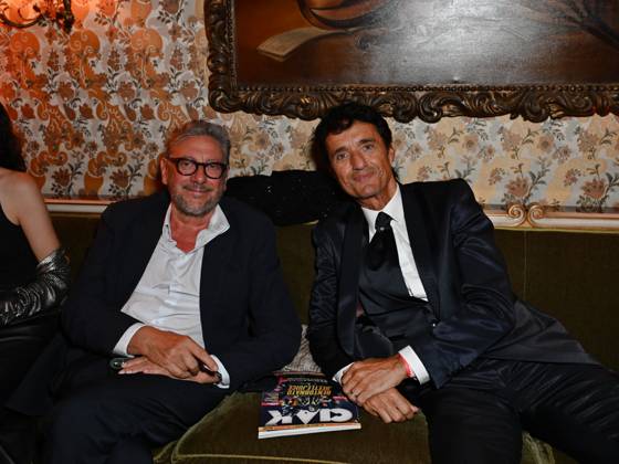 Venice, 81st Venice Film Festival 2024 -. Ciak Award. In the photo Sergio Castellitto and Giulio Base  Copyright: xManuelexMangiarottix xipa-agencyx xPoolxPhotoxEventsx04x IPA_Agency_IPA49388237