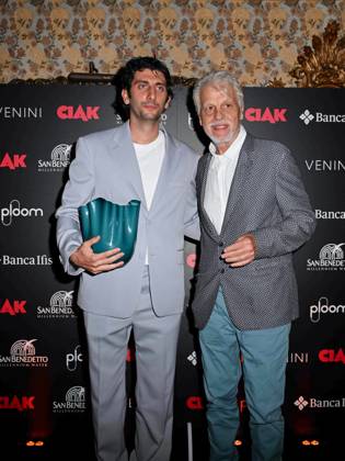 Venice, 81st Venice Film Festival 2024 -. Ciak Award. In the photo: Pietro Castellitto and Michele Placido  Copyright: xManuelexMangiarottix xipa-agencyx xPoolxPhotoxEventsx04x IPA_Agency_IPA49388305