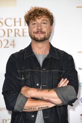 Samu Haber bei der Verleihung des 15. Deutschen Radiopreises 2024 im Musical Theater Neue Flora. Hamburg, 05.09.2024