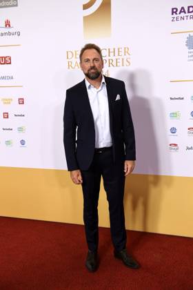 Steven Gätjen bei der Verleihung des Deutschen Radiopreises am 05.09.2024 im Stage Theater Neue Flora in Hamburg