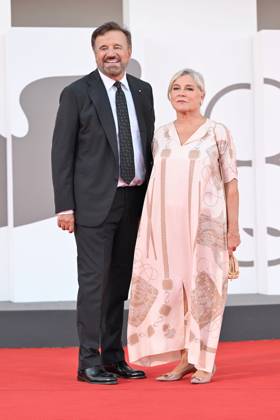 Nuovo IMAIE Award Red Carpet - The 81st Venice International Film Festival, Venice, Italy 06 Sept 2024 Christian De Sica, Silvia Verdone attend Nuovo IMAIE Award Red Carpet - The 81st Venice International Film Festival, Venice, Italy 06 Sept 2024, Credit:Maria Laura Antonelli Avalon Italy, Venice  Copyright: xMariaxLauraxAntonellix xAvalonx 0905352796