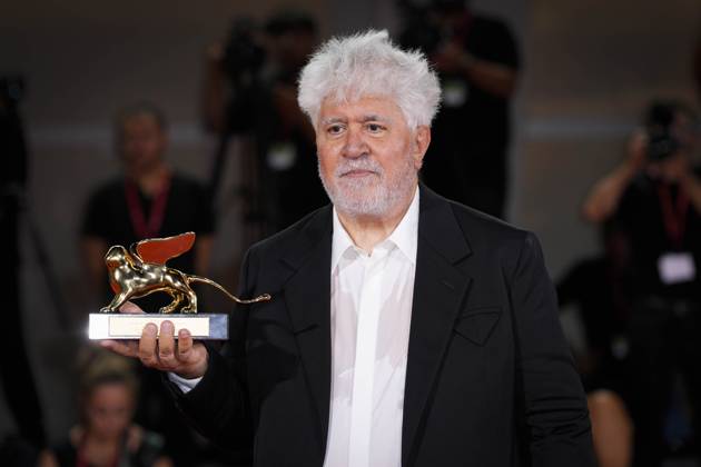 Foto IPP Daniele Cifala™ Venezia 07 09 2024 2024 Winners Photocall - The 81st Venice International Film Festival nella foto : Pedro Almodovar Italy Photo Press - World Copyright