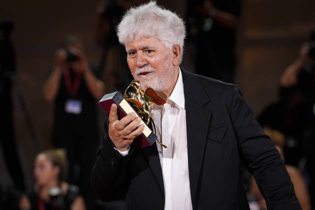 Foto IPP Daniele Cifala™ Venezia 07 09 2024 2024 Winners Photocall - The 81st Venice International Film Festival nella foto : Pedro Almodovar Italy Photo Press - World Copyright