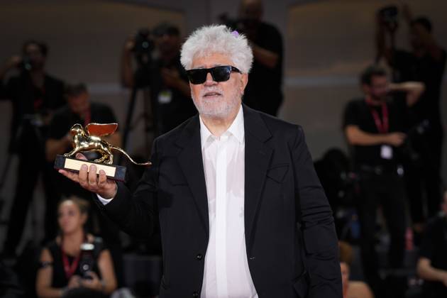 Foto IPP Daniele Cifala™ Venezia 07 09 2024 2024 Winners Photocall - The 81st Venice International Film Festival nella foto : Pedro Almodovar Italy Photo Press - World Copyright