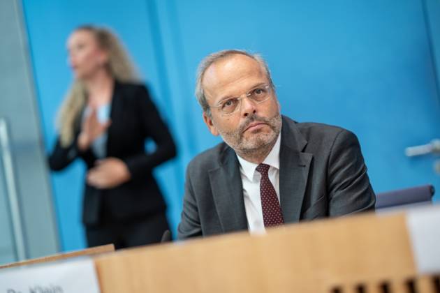 Bundespressekonferenz in Berlin - Vorstellung 5. Gemeinsamer Bericht - Diskriminierung in Deutschland - Felix Klein, Beauftragter der Bundesregierung für jüdisches Leben in Deutschland und den Kampf gegen Antisemitismus;Bundespressekonferenz in Berlin - Vorstellung 5. Gemeinsamer Bericht - Diskriminierung in Deutschland - Felix Klein, Beauftragter der Bundesregierung für jüdisches Leben in Deutschland und den Kampf gegen Antisemitismus, Berlin Berlin Deutschland Haus der Bundespressekonferenz