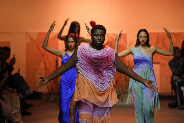 Bilder des Jahres 2024, Entertainment 09 September Entertainment Themen der Woche KW37 Entertainment Bilder des Tages DI PETSA Ready To Wear Spring Summer 2025 London Fashion Week, 13 September 2024 DI PETSA Ready To Wear Spring Summer 2025 London Fashion Week, 13 September 2024, Credit:Zeppelin Avalon  Copyright: xZeppelinx xAvalonx 0907349486