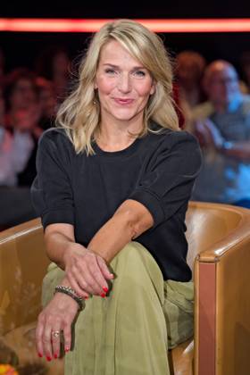 MDR - Riverboat. Schauspielerin Tanja Wedhorn anläßlich der Aufzeichnung der MDR - Talkshow Riverboat am 13.09.2024 in der Mediacity Leipzig. 20240913ADO0009