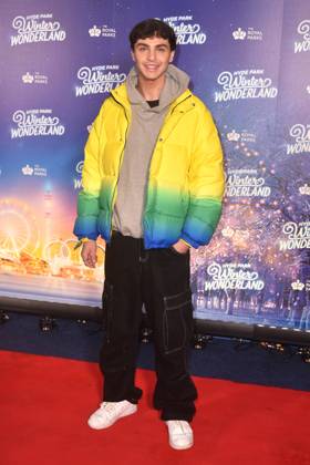 Stevie Ruffs attends the Hyde Park Winter Wonderland Preview Night 2022 in London, England. UK. Thursday 17th November 2022. - Copyright: xJamesxWarrenx adkfj848