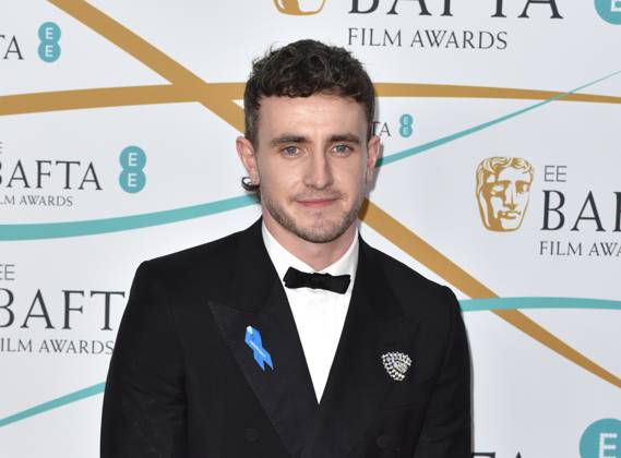 Paul Mescal attends the EE BAFTA Film Awards 2023 at the Royal Festival Hall, Southbank Centre in London, England. Sunday 19th February 2023. - Copyright: xJamesxWarrenx adle4244
