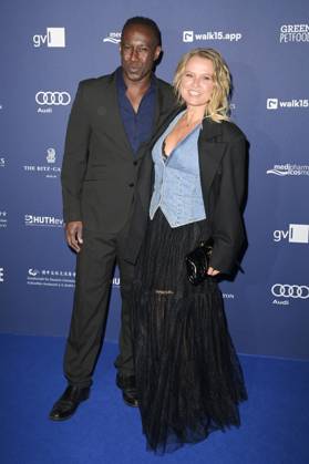 Jerry Kwarteng und Nova Meierhenrich bei der Verleihung des Deutschen Schauspielpreises 2024 im Club Theater Berlin. Berlin, 13.09.2024