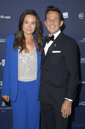 Jacqueline Macaulay und Hans-Werner Meyer bei der Verleihung des Deutschen Schauspielpreises 2024 im Club Theater Berlin. Berlin, 13.09.2024