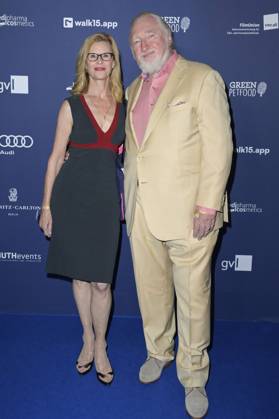 Leslie Malton mit Ehemann Felix von Manteuffel bei der Verleihung des Deutschen Schauspielpreises 2024 im Club Theater Berlin. Berlin, 13.09.2024