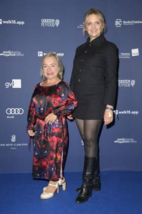 ChrisTine Urspruch und Laura Tonke bei der Verleihung des Deutschen Schauspielpreises 2024 im Club Theater Berlin. Berlin, 13.09.2024