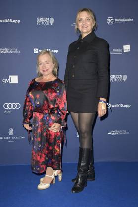 ChrisTine Urspruch und Laura Tonke bei der Verleihung des Deutschen Schauspielpreises 2024 im Club Theater Berlin. Berlin, 13.09.2024