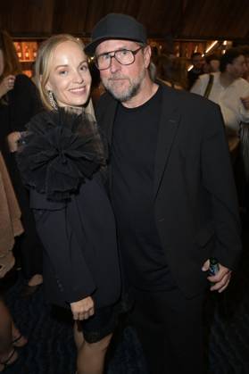 Friederike Kempter und Bjarne Mädel bei der Verleihung des Deutschen Schauspielpreises 2024 im Club Theater Berlin. Berlin, 13.09.2024