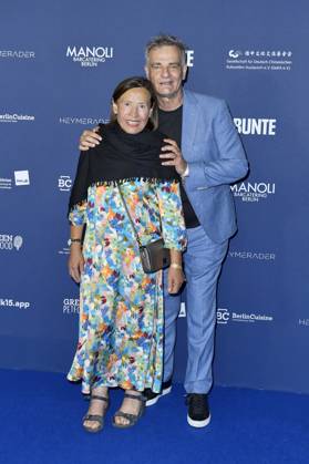 Heinrich Schafmeister mit Frau Jutta Schafmeister Verleihung DEUTSCHER SCHAUSPIELPREIS (DSP) 2024 Berlin 13. Sept. 2024