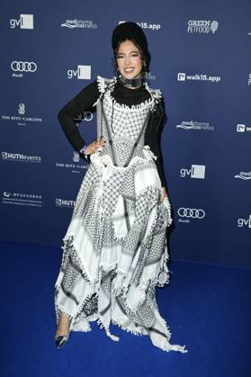 Tua El-Fawwal bei der Verleihung des Deutschen Schauspielpreises 2024 im Club Theater Berlin. Berlin, 13.09.2024