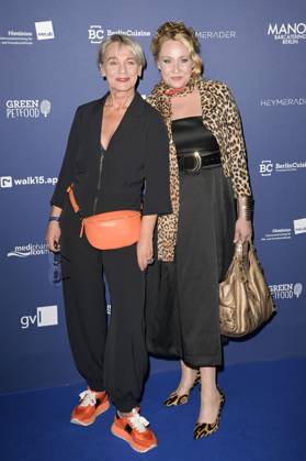 Harriet Kracht und Monika Anna Wojtyllo bei der Verleihung des Deutschen Schauspielpreises 2024 im Club Theater Berlin. Berlin, 13.09.2024