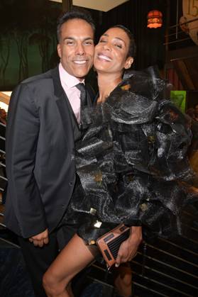 Patrick Dewayne und Annabelle Mandeng bei der Verleihung des Deutschen Schauspielpreises 2024 im Club Theater Berlin. Berlin, 13.09.2024