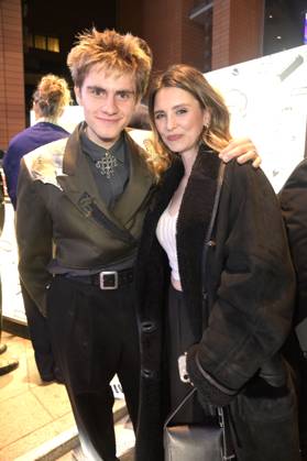 Florian Geißelmann und Natalia Rudziewicz bei der Verleihung des Deutschen Schauspielpreises 2024 im Club Theater Berlin. Berlin, 13.09.2024
