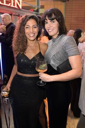 Amy Mußul und Anna Schütz bei der Verleihung des Deutschen Schauspielpreises 2024 im Club Theater Berlin. Berlin, 13.09.2024